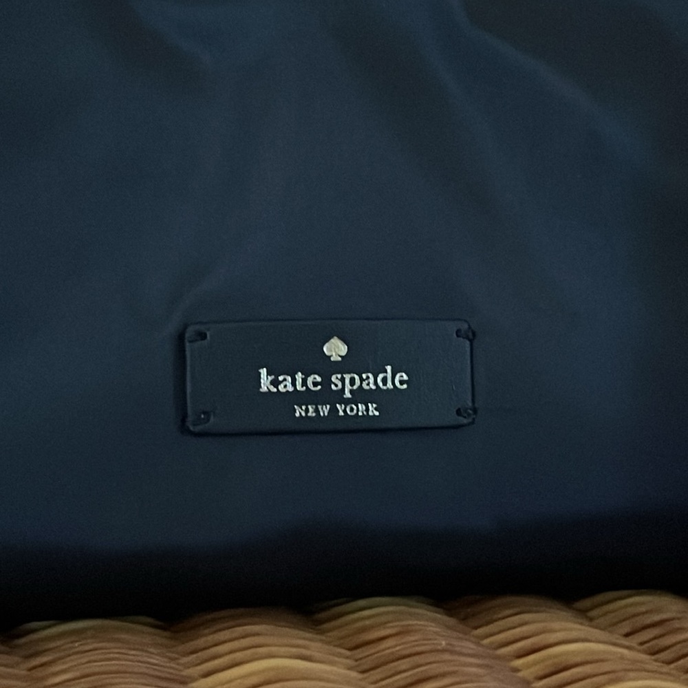 ♠️kate spade Chelsea Nylon Baby Bag, Black NWT - Picture 10 of 16